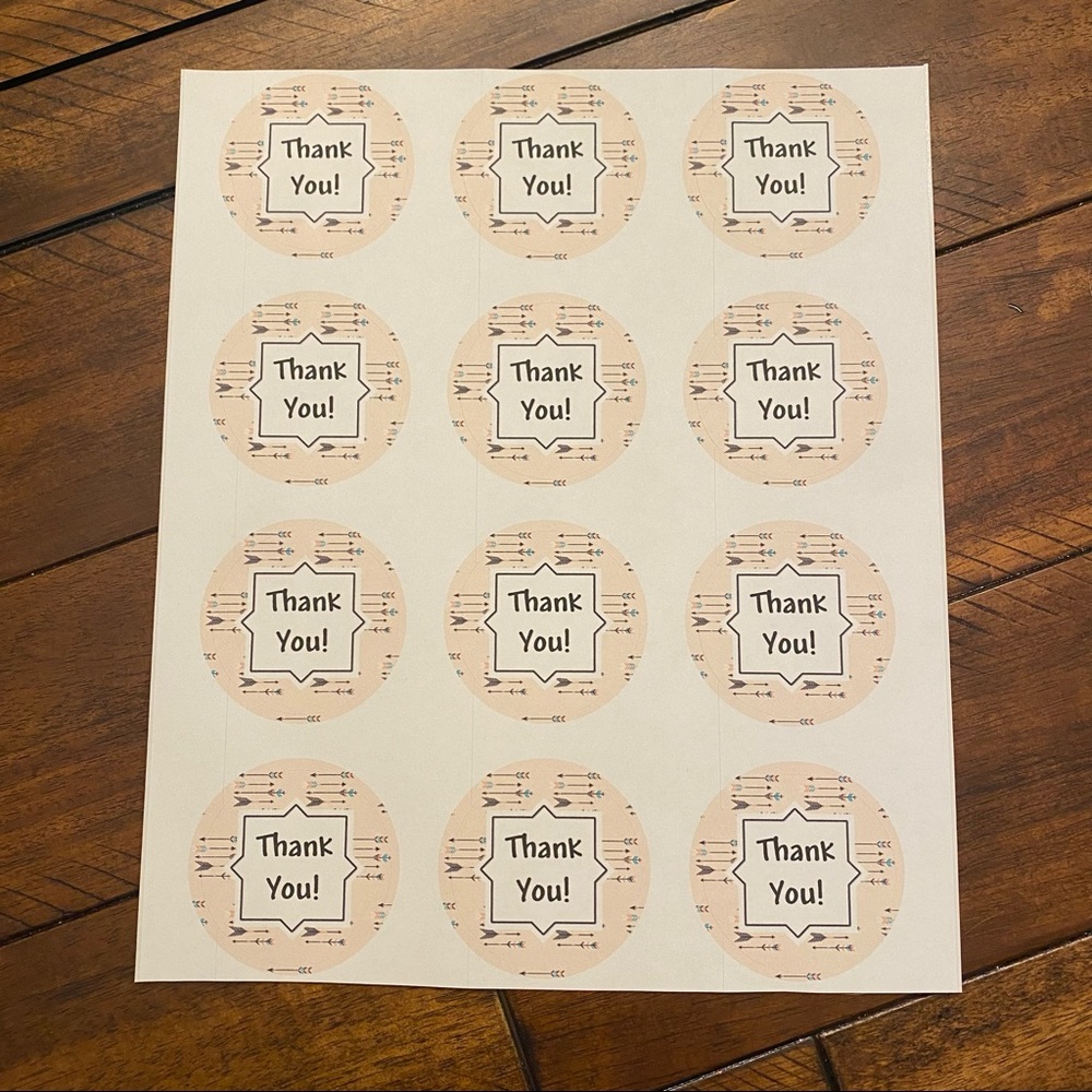 “Thank You” Stickers! - Picture 2 of 2